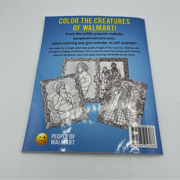 People of Walmart Adult Coloring Book: Rolling Back Dignity - Picture 3 of 6